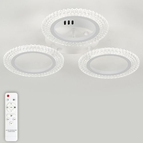 Люстра потолочная Natali Kovaltseva SIMPLY (СИМПЛЫ) LED LAMPS 81122/3C