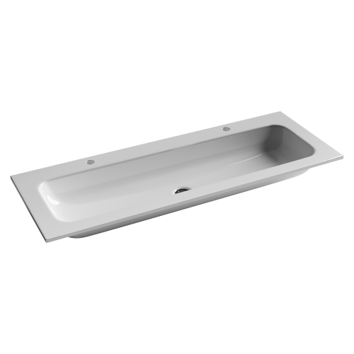 Раковина Ceramica Nova GRACE 121 см CN7016 накладная цвет белый