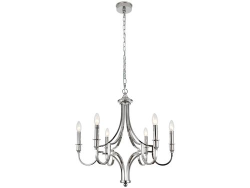 Люстра подвесная Newport 3450 3456/С nickel