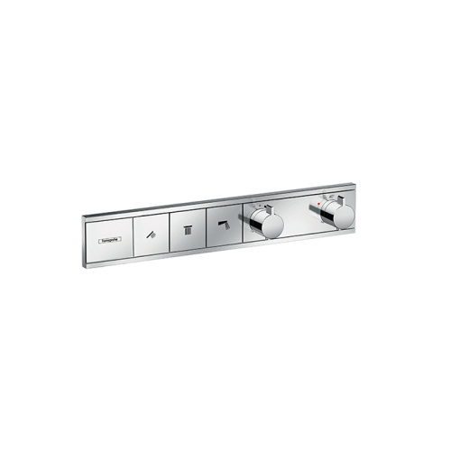 Смеситель для душа Hansgrohe RainSelect 15381000 встраиваемый в стену хром с термостатом