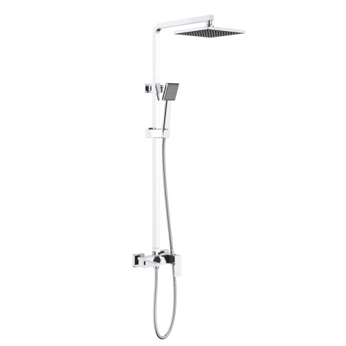 Душевая стойка Timo Tetra-thermo SX-0169/00 настенная цвет хром Душевая стойка Timo Tetra-thermo SX-0169/00 настенная цвет хром