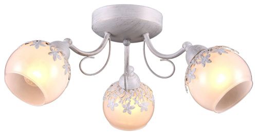 Люстра потолочная Natali Kovaltseva 75043 75043-3C WHITE GOLD