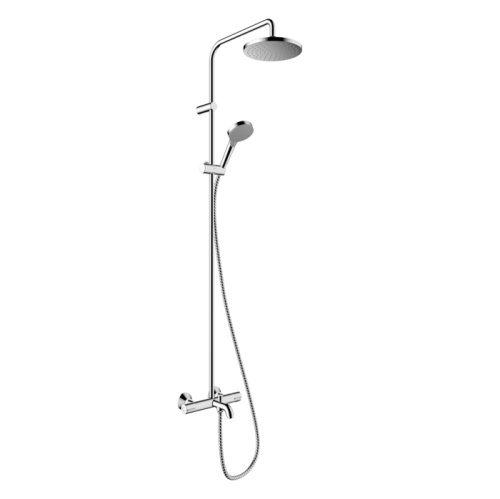 Душевая стойка Hansgrohe Vernis Blend 26079000 настенная цвет хром с термостатом