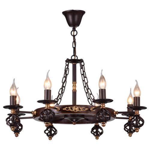 Люстра подвесная Arte Lamp Cartwheel (Цартвхеел) A4550LM-8CK