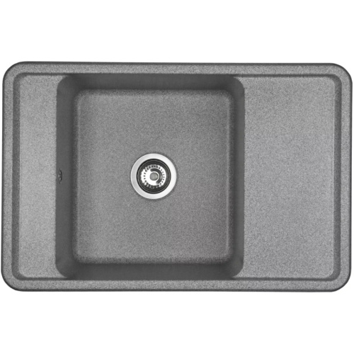 Мойка кухонная Aquaton БЕЛЛИС 1A725032BS230 78х51 цвет серый
