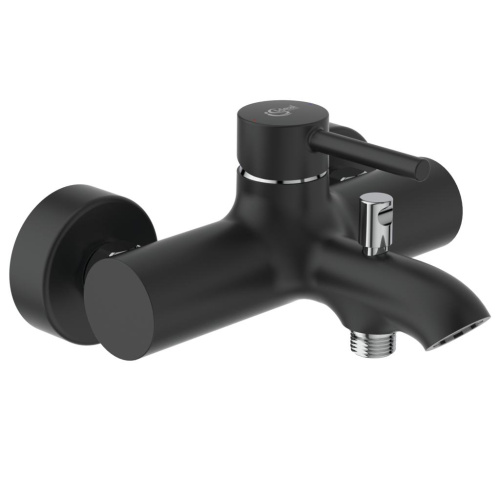Смеситель для ванны Ideal Standard Ceraline BC199U4 настенный черный матовый