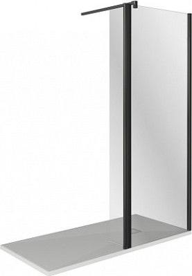 Душевая перегородка Good Door WALK IN ВИ00021 80х195 стекло прозрачное профиль черный матовый