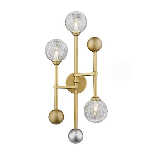 Светильник настенный Delight Collection Fluxus (Флуксус) W68084-3 gold