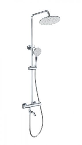 Душевая стойка Wonzon & Woghand Inn WW-B3047-A1-CR настенная цвет хром с термостатом