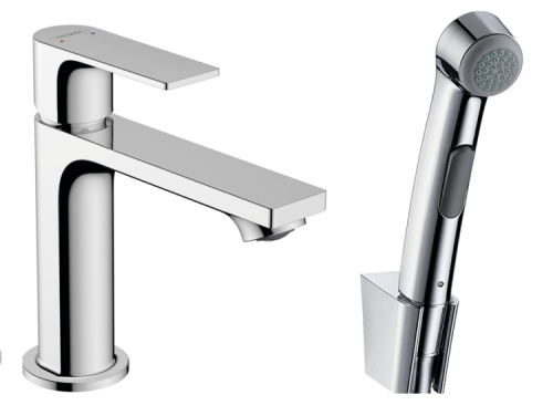 Смеситель Hansgrohe Rebris E 72216000 на раковину/столешницу хром без термостата