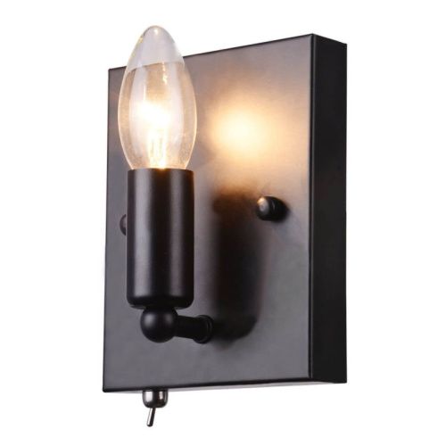 Бра Arte Lamp Bastiglia (Бастиглиа) A8811AP-1BK