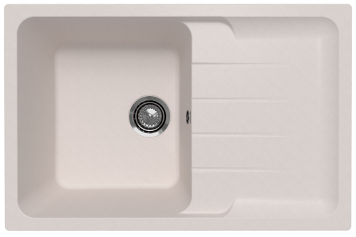 Кухонная мойка Ulgran Quartz Gerda 780-01 78х51 цвет белый
