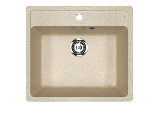 Кухонная мойка Ulgran Classic U-104-302 56х50 цвет песочный