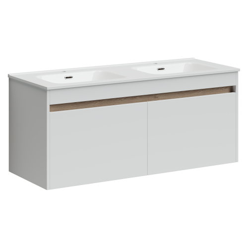 Тумба под раковину Sancos Smart SM120-2W 119х45х50 настенная