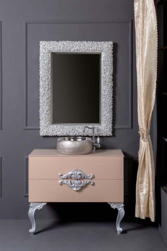 Зеркало в ванную Armadi Art NeoArt 540 100х140 цвет серый