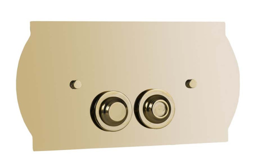 Клавиша смыва Boheme 652 золото