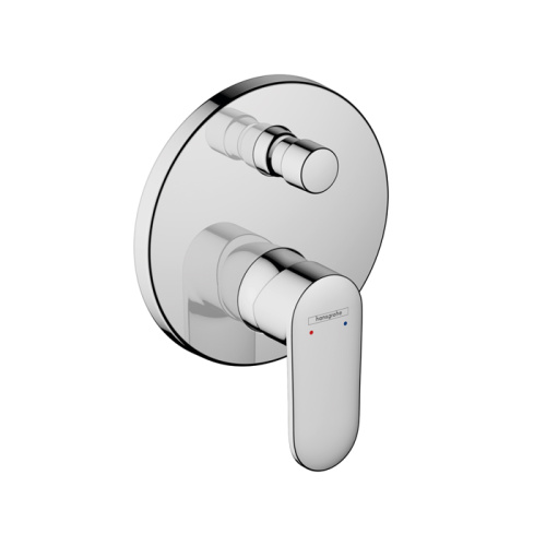 Смеситель для ванны Hansgrohe Vernis Blend 71467000 встраиваемый в стену хром
