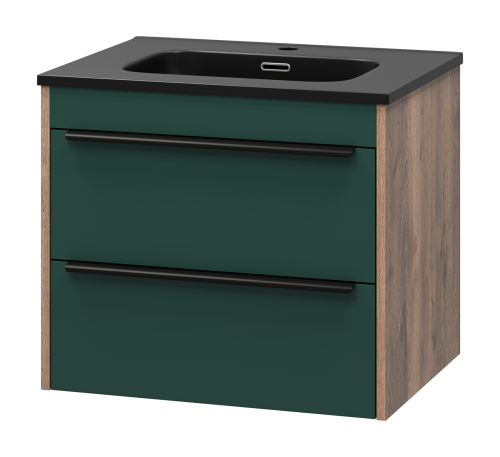 Тумба под раковину Brevita Greenwood GRE-09060-0802Я 60х46х51 подвесная