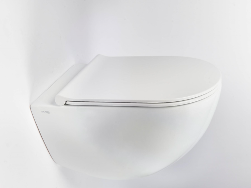 Чаша унитаза подвесная Galassia Dream 7317MT цвет белый матовый без сиденья безободковая каскадный смыв