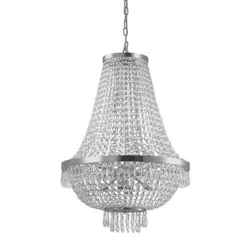 Люстра подвесная Ideal lux Caesar (Цаесар) Caesar SP12 Cromo