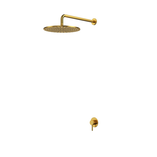 Душевая система Whitecross Y brushed gold YSET01GLB встраиваемая