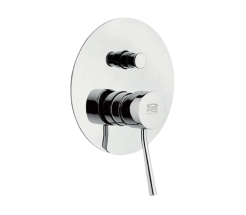 Смеситель для душа Remer Minimal N09L встраиваемый в стену хром