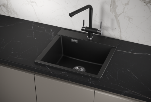 Кухонная мойка Granula 5201 ТУРМАЛИН 52х50 цвет черный