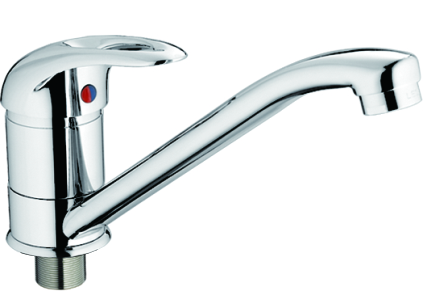 Смеситель для кухни D-Lin D154602-7 на мойку хром