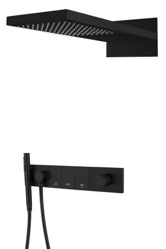 Душевая система Boheme Zodiac 132-B встраиваемая цвет черный