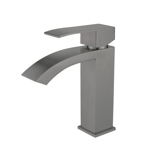 Смеситель Fmark FS8601Q на раковину графит