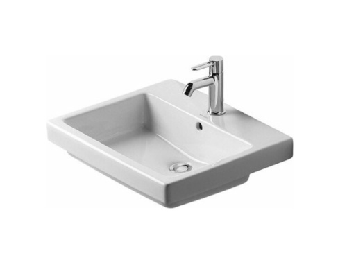 Раковина Duravit Vero 55 см 315550000 встраиваемая цвет белый
