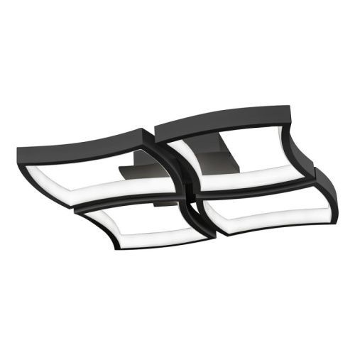 Люстра потолочная iLedex Roomy (Роомы) 8196-4-X-T BK