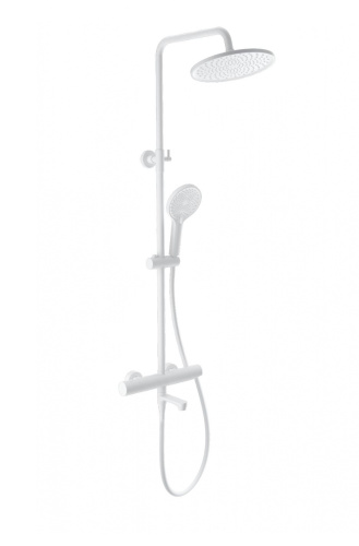 Душевая стойка Wonzon & Woghand WW-B3069-MW настенная цвет белый