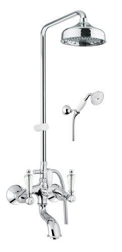 Душевая стойка Fiore 08CR0615 настенная цвет хром