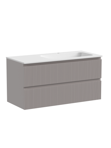 Тумба под раковину Sancos SNOB T SNT100RSM 100х45х50 подвесная цвет бежевый