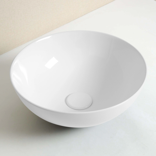 Раковина Gid Esfera 36 см 9081W (51243) накладная цвет белый