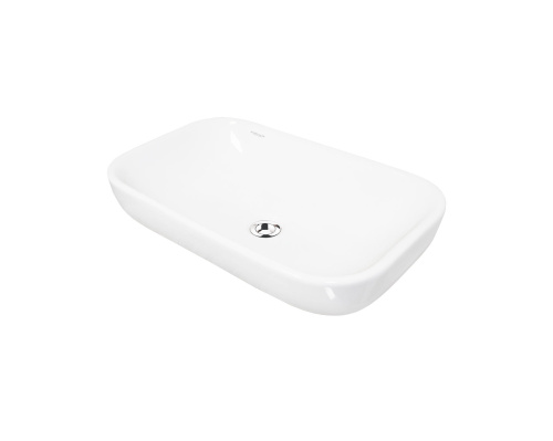 Раковина Sanita Luxe Infinity 60 см WB.CT/Infinity/60-N/WHT.G/S1 накладная цвет белый