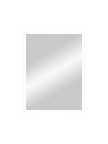 Зеркало в ванную Континент Frame Silver ЗЛП891 60х80 цвет серый