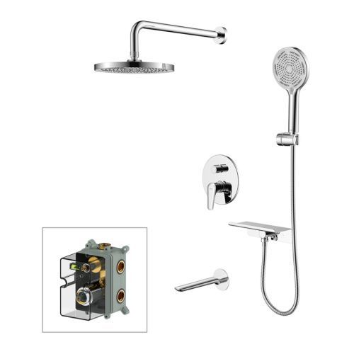 Душевая система Milardo Dale DALSB03M68 встраиваемая в стену