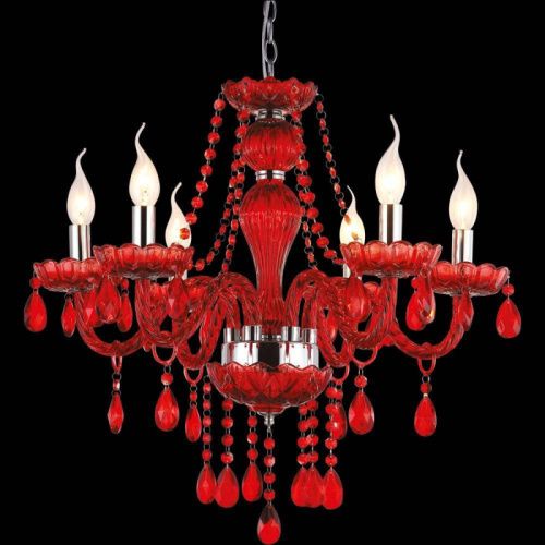 Люстра подвесная Arte Lamp Teatro (Театро) A3964LM-6RD