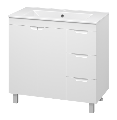 Тумба под раковину Misty Оптима П-Опт-07090-011П3Я 89х46х75 напольная