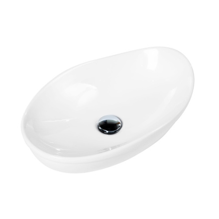 Раковина BelBagno 34 см BB1362 накладная цвет белый глянцевый