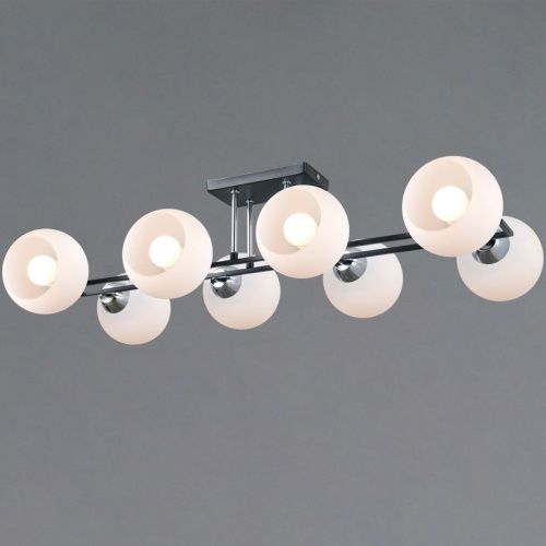 Люстра потолочная Illumico IL0791-8CSQ-25 BK CR TRENTO