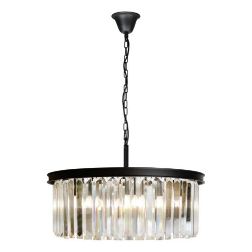 Люстра подвесная iLamp Triumph (Триумпх) 6102-600 BK