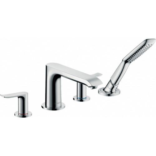 Смеситель Hansgrohe Metris 31442000 на борт ванны хром