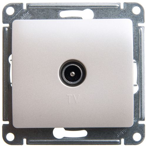 Розетка TV оконечная 1DB Systeme Electric Glossa (Глосса) GSL000691