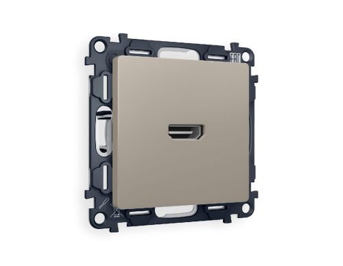 Комплект механизма розетки HDMI 2.0 40V/500mA 2.0GHz 5-18Gbit/s Ambrella Volt Alfa (Алфа) MA374010