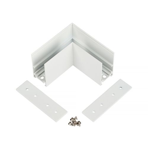 Коннектор угловой для магнитного шинопровода Myfar Accessories for MagLine 23 (Аццессориес фор МагЛине 23) MT0201-CL-W