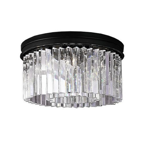 Люстра потолочная Delight Collection 1920s Odeon (1920с Одеон) KR0387C-6B/P black/clear