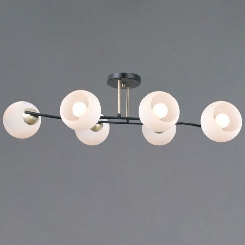 Люстра потолочная Illumico IL0798-6CSQ-25 BK AB TRENTO